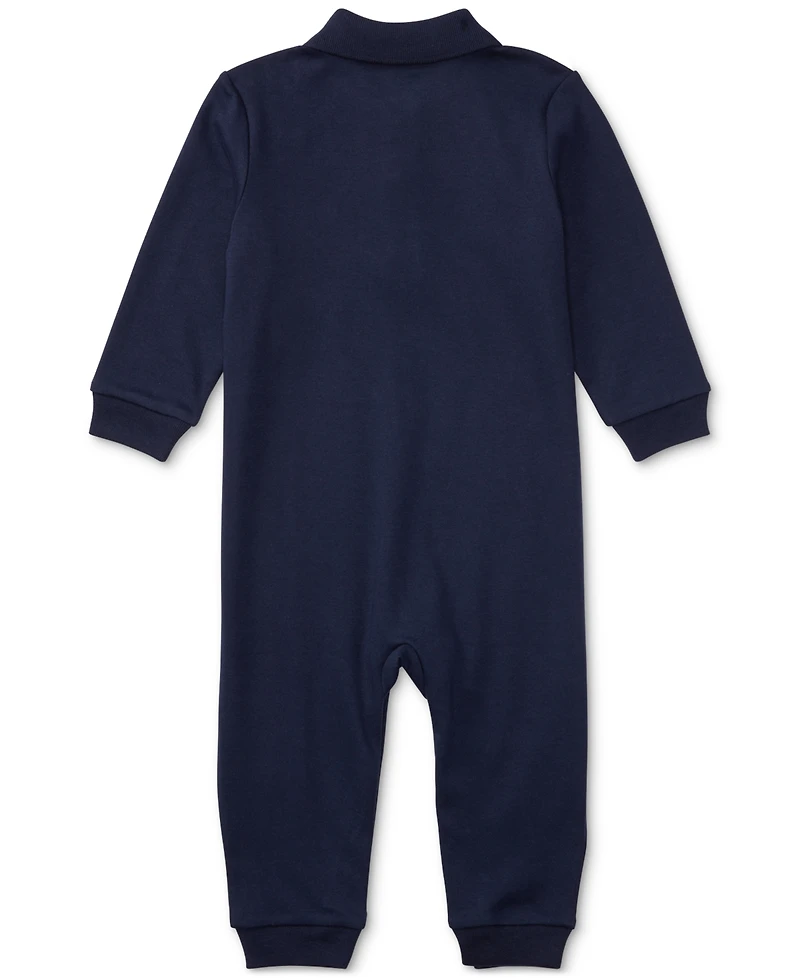Polo Ralph Lauren Baby Boys Schiffli Cotton Coverall