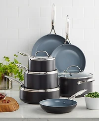 GreenPan Valencia Pro Ceramic Non-Stick Cookware Set, 11 Piece