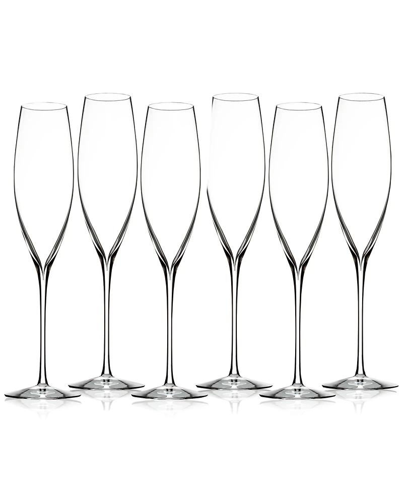 Elegance Classic Champagne Toasting Flute 9 Oz, Set of 6