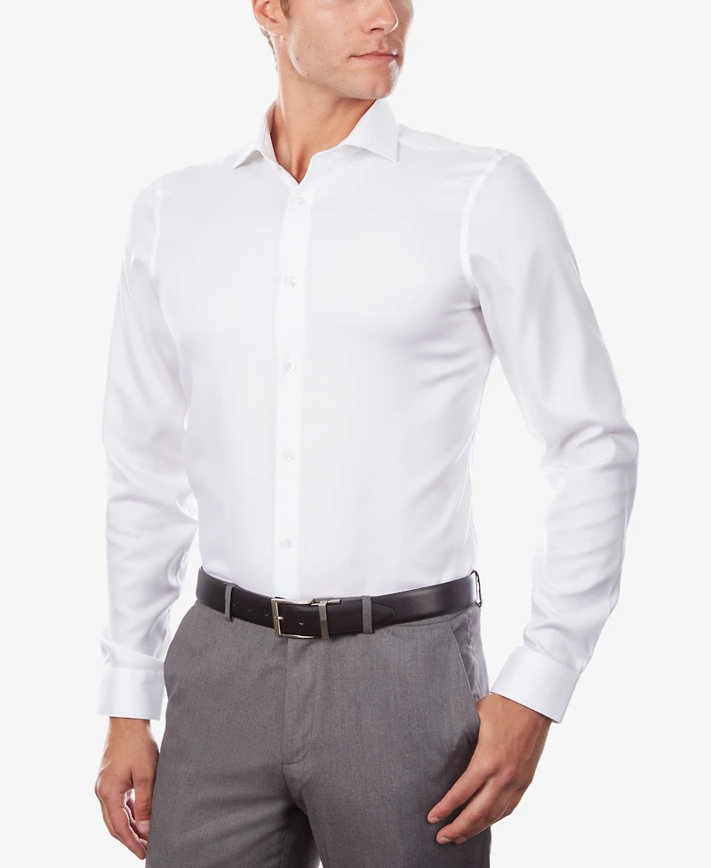 Calvin Klein Men's Steel+ Slim-Fit Non-Iron Stretch Performance Dress Shirt