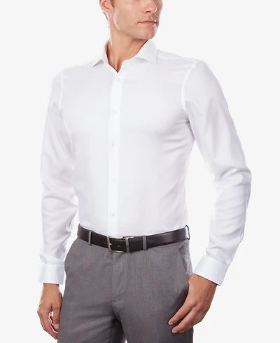 Calvin Klein Men's Steel+ Slim-Fit Non-Iron Stretch Performance Dress Shirt
