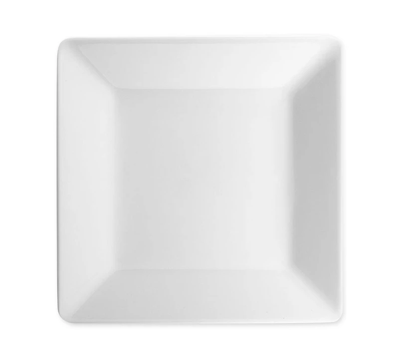 Q Squared Diamond Square 7.25" Melamine Salad Plates, Set Of 4