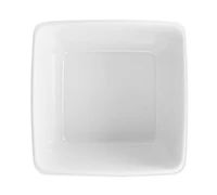Q Squared Diamond Square 10.5" Melamine Serving Bowl
