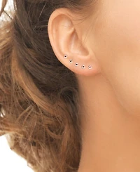 Giani Bernini 5-Pc. Set Small Ball Stud Earrings in Sterling Silver, Created for Macy's