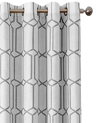 Elrene Home Fashions Kaiden Geometric Room Darkening Window Curtain