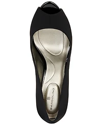 Bandolino Women's Rainaa Platform Stiletto Peep Toe Pumps
