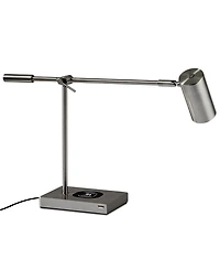 Adesso Collette Led Desk Lamp with Wireless Air Charger & Usb Port