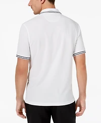 Club Room Men's Performance Stripe Polo, Created for Macy's