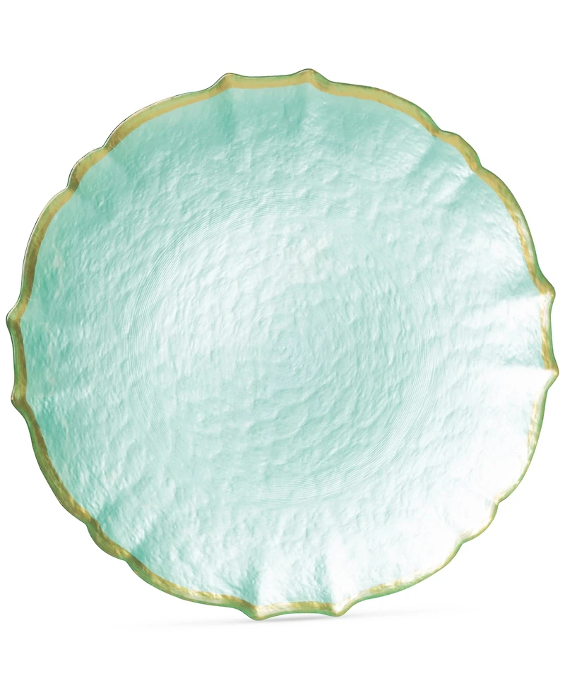 Vietri Pastel Glass Collection Service Plate/Charger