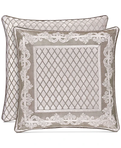 J Queen New York Bel Air Tufted Chenille Decorative Pillow, 20" x 20"