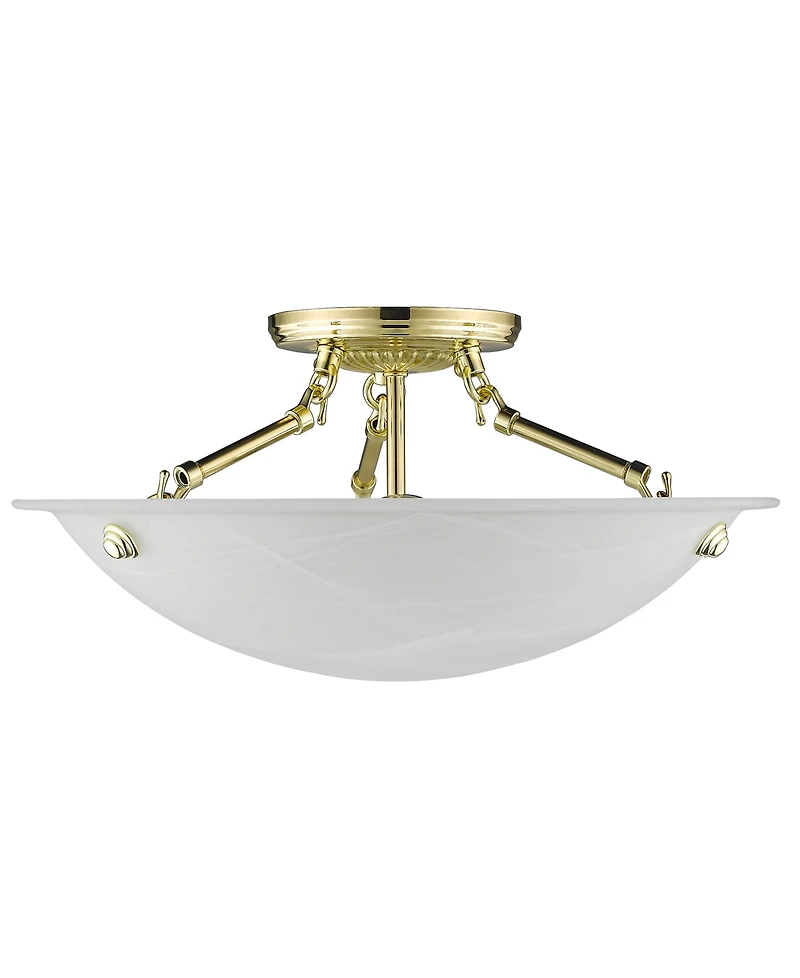 Livex Oasis Semi Flush Mount