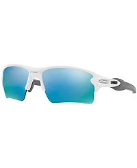 Oakley Polarized Xl Prizm Sunglasses, OO9188 Flak 2.0 Mirrored