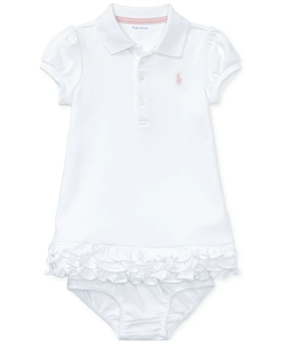 Polo Ralph Lauren Baby Girls Ruffled Trim Cupcake Dress