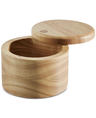 Ayesha Curry Pantryware Parawood Salt Box, 4-Inch