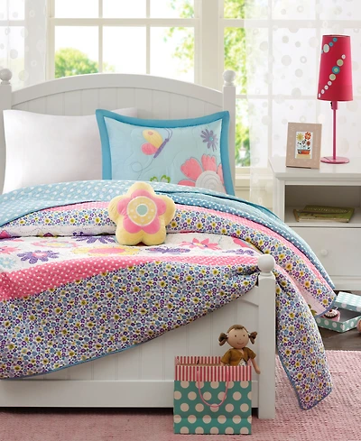 Intelligent Design Crazy Daisy 3-Pc. Quilt Set, Twin/Twin Xl