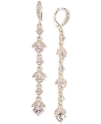Givenchy Crystal Linear Drop Earrings