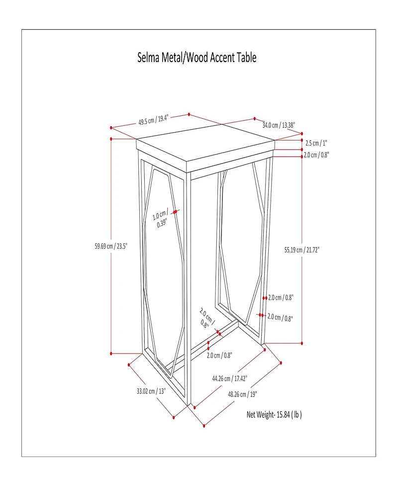 Delsen End Table