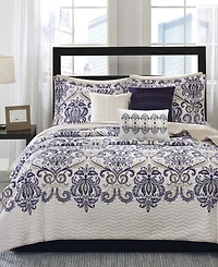 Madison Park Cali Quilted 6-Pc. Quilt Set, Full/Queen