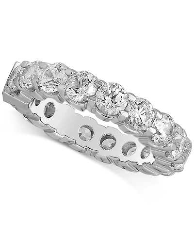 Diamond Eternity Band (4 ct. t.w.) 14k White or Yellow Gold