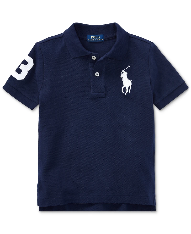 Polo Ralph Lauren Toddler and Little Boys Big Pony Cotton Mesh