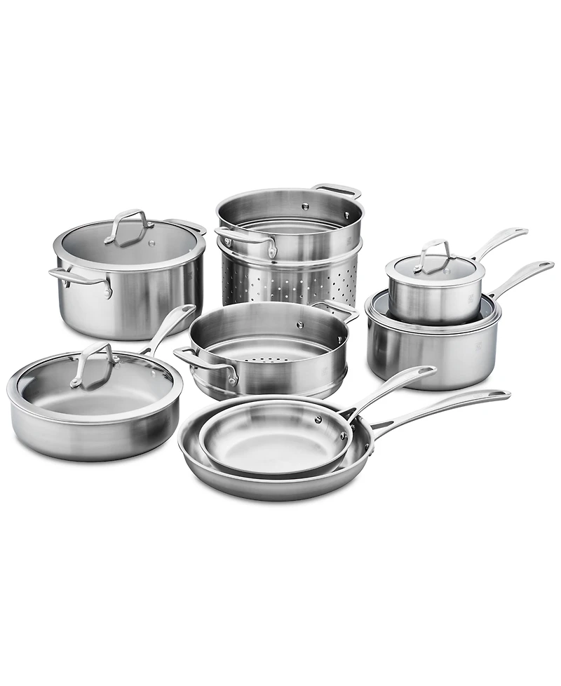 Zwilling Spirit 12-Piece Stainless Steel Cookware Set