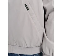 Weatherproof Microfiber Bomber Jacket