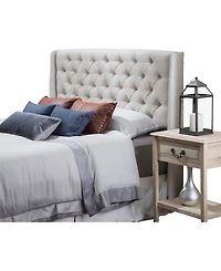 Jarson Wingback Tufted Headboard - Full/Queen