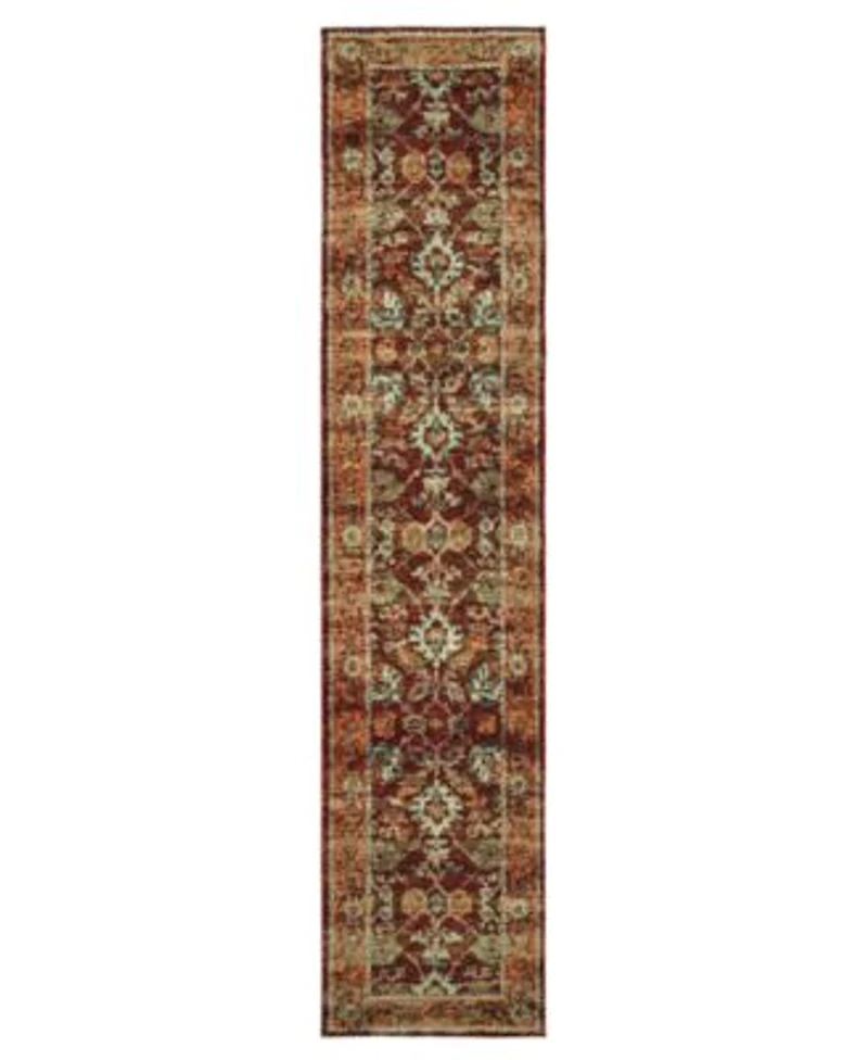 Oriental Weavers Andorra Viva Red Area Rugs