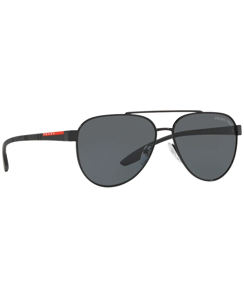 Prada Linea Rossa Men's Polarized Sunglasses