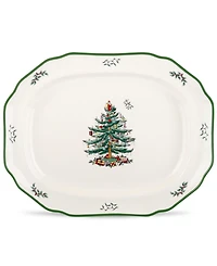Spode Christmas Tree Sculpted Platter