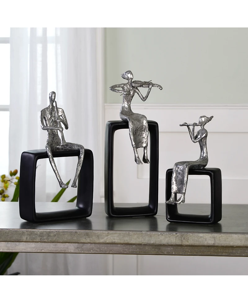 Uttermost Musical Ensemble Set of 3 Statues