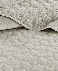 Madison Park Harper Quilted Velvet 3-Pc. Quilt Set