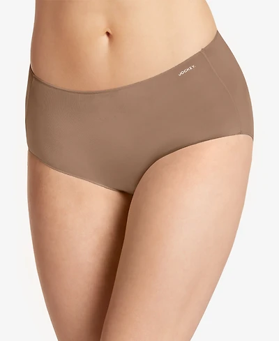 Jockey No Panty Line Promise Hip Brief Underwear 1372, Extended Sizes