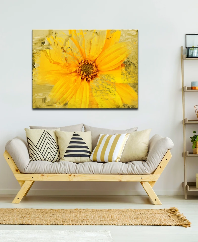 Ready2HangArt 'Painted Petals Xxxvi' Canvas Wall Decor