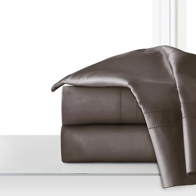 Pointehaven Solid 620 Thread Count Cotton Sheet Set 4-Pc. Sheet Set, Queen