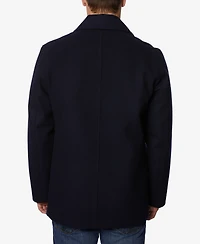 Nautica Men's Three-Button Pea Coat