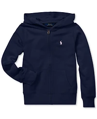 Toddler and Little Girls French Terry Full-Zip Hoodie