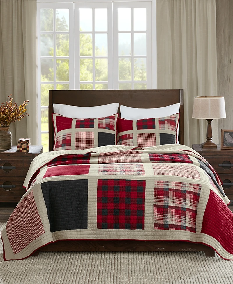 Woolrich Huntington Reversible 3-Pc. Quilt Set, Full/Queen