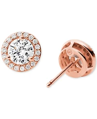 Michael Kors Women's Sterling Silver Pave Studs