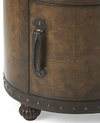 Old World Map Duffle Table
