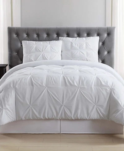 Truly Soft Pleated Comforter Set