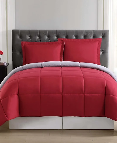 Truly Soft Everyday Reversible 3-Pc. Comforter Set
