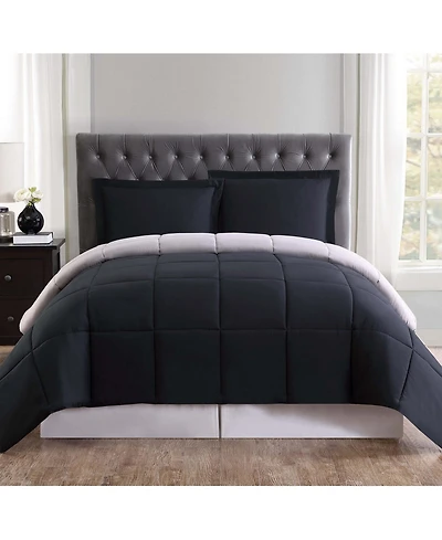 Truly Soft Everyday Reversible 3-Pc. Comforter Set