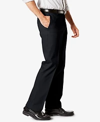 Dockers Men's Signature Lux Cotton Straight Fit Creased Stretch Khaki Pants
