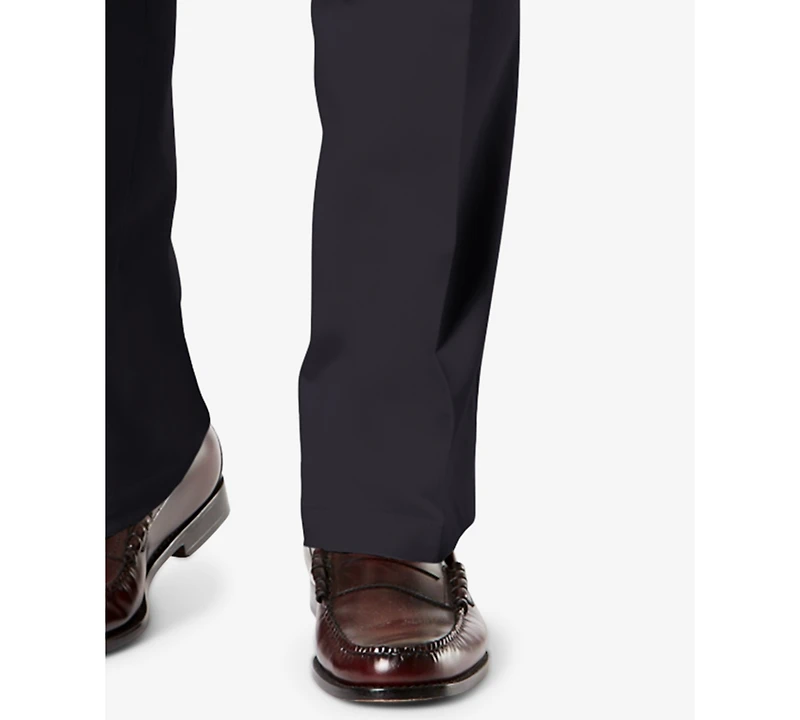Dockers Men's Signature Lux Cotton Straight Fit Creased Stretch Khaki Pants