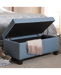 Michaela Storage Ottoman