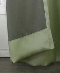 Sun Zero Grant Room Darkening Grommet Sliding Patio Door Curtain Panel