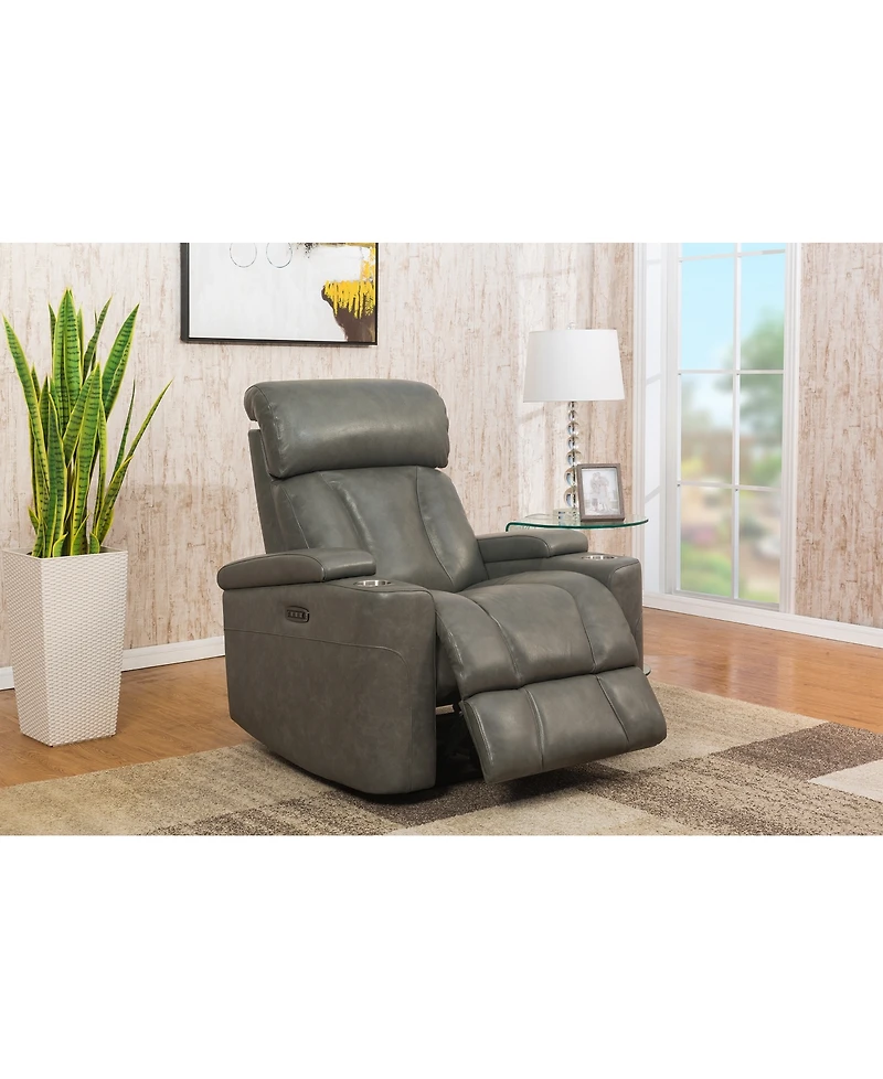 Helston Leather Triple Power Recliner