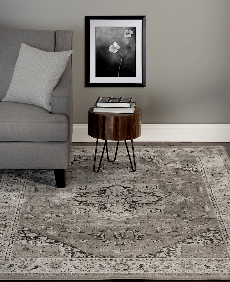 Mink Home Largo Heriz 2'3" x 7'7" Runner Area Rug