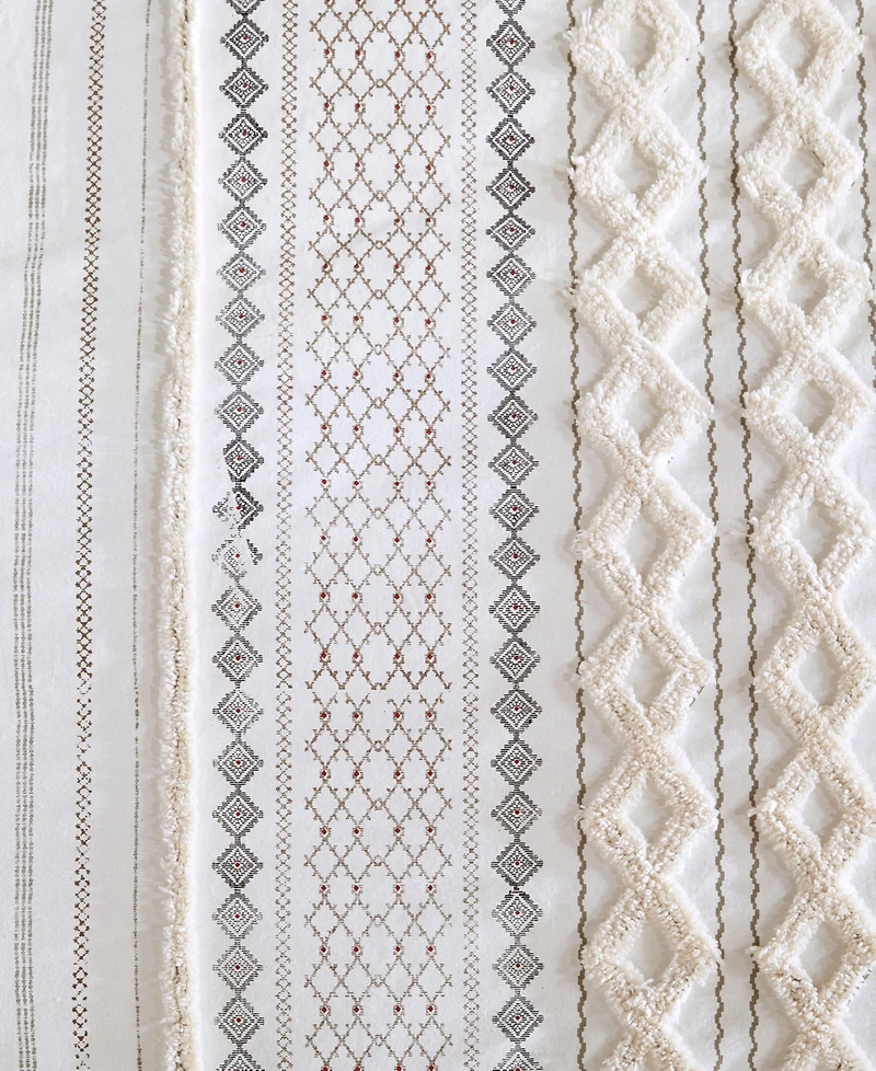 Ink+Ivy Imani 3-Pc. Duvet Cover Set, Full/Queen